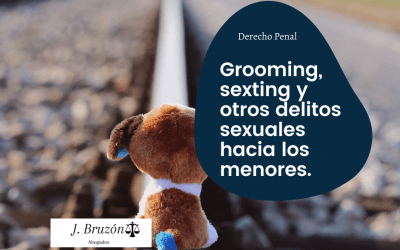 El grooming, sexting y delitos relacionados.