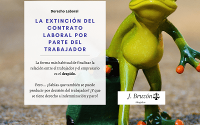 extinción del contrato laboral